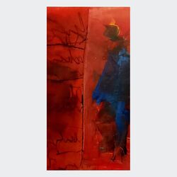 Cinerella 2000  Acryl auf Leinwand  50 x 50 cm