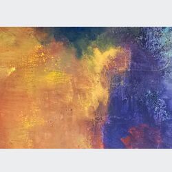 o.T. 2015  Acryl auf Leinwand   80 x 100 cm